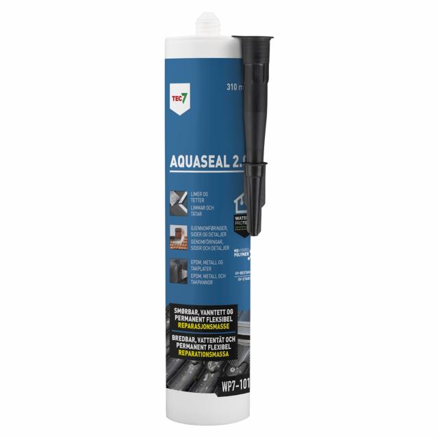 Aquaseal 2.0 WP7-101 sort 310 ml